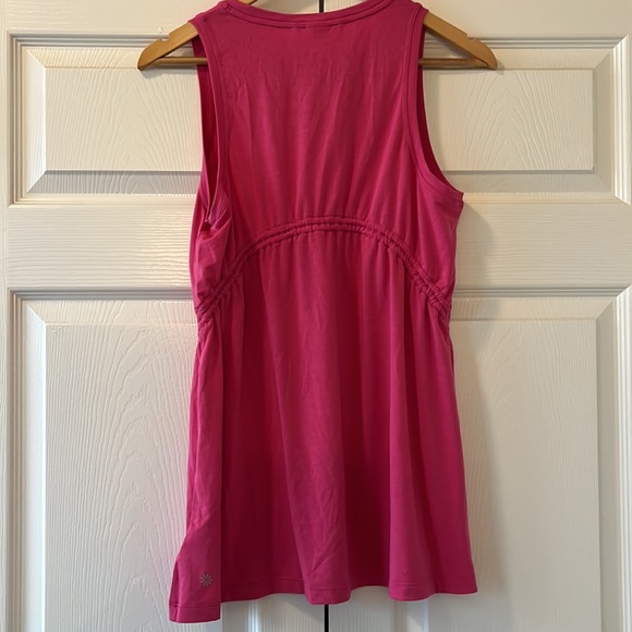 Women’s ATHLETA Sleeveless Shirt Medium Tank Top New with Tags Pink - Picture 2 of 11